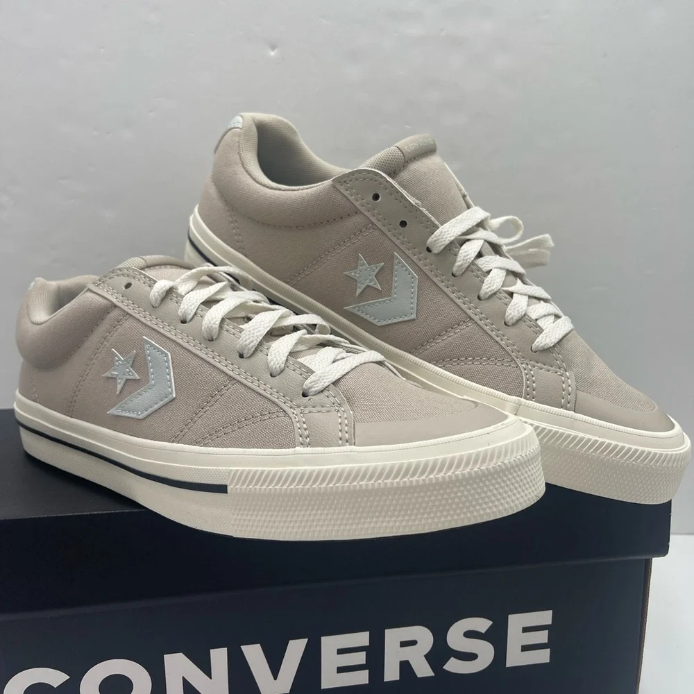 CONVERSE Men's A13223F
SPORT CASUAL OX PAPYRUS/RAINWASHED GREY/EGRET Sneakers - Picture 2 of 16